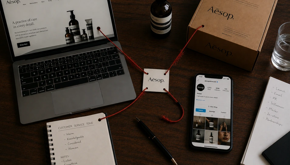Brand communication examples showing how messaging shapes customer perception and brand positioning