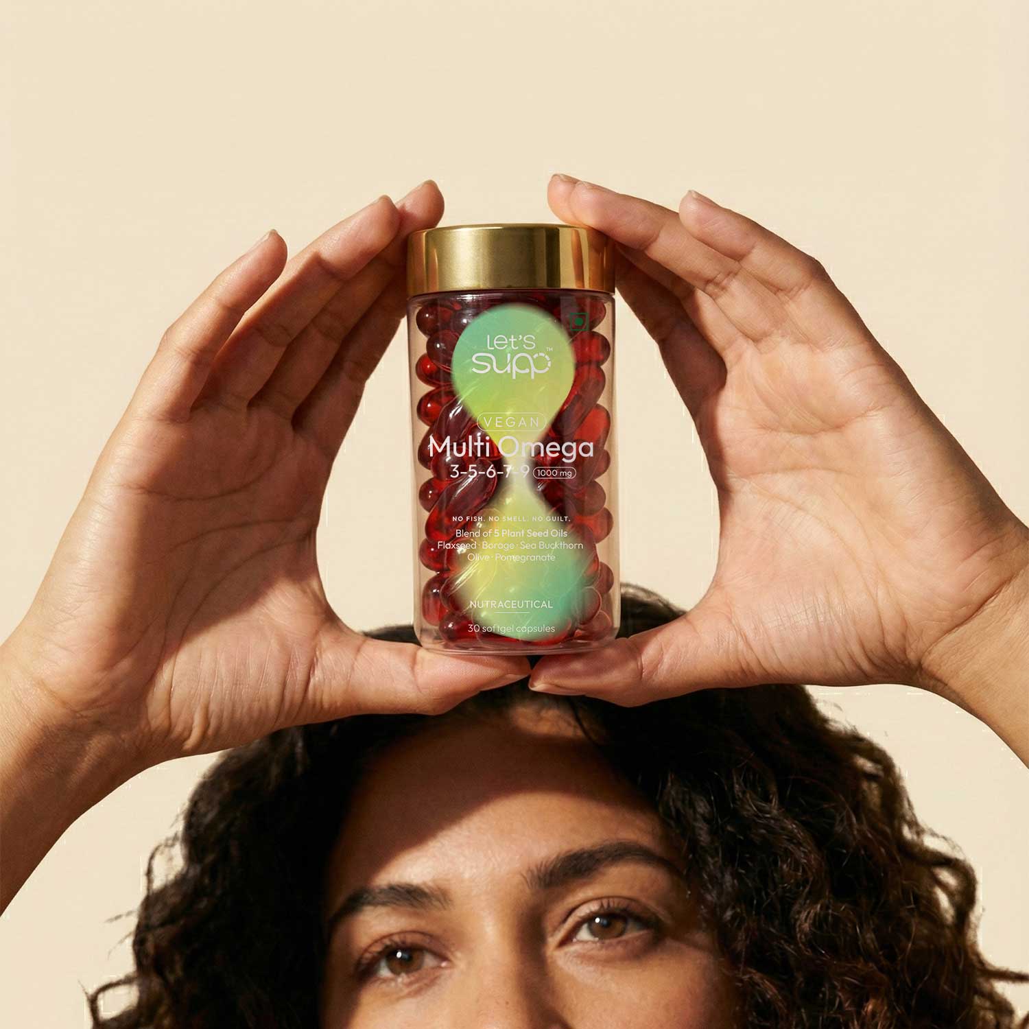 The Let's Supp logo applied consistently across the product packaging range